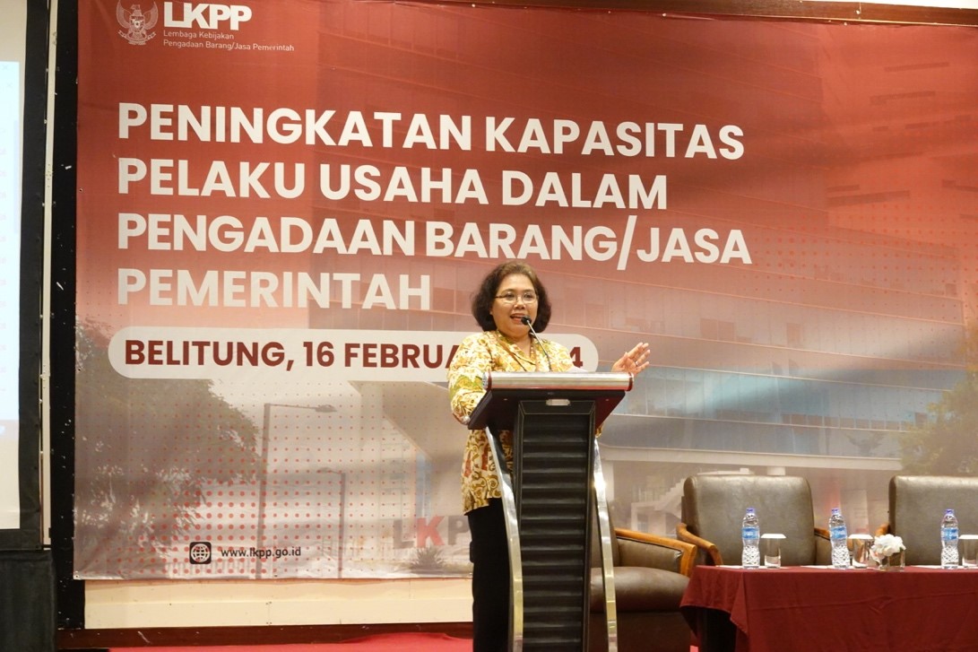 LKPP Tingkatkan Kapasitas UMK-Koperasi di Provinsi Bangka Belitung
